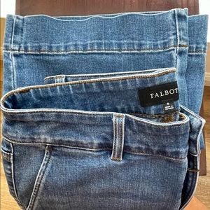 Talbots wide leg trouser jeans